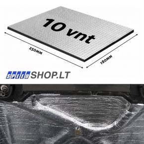 Automobilinė garso izoliacinė medžiaga 10vnt.